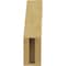 Ekena Millwork 3-inch W x 8-inch D x 12-inch H Monterey Rough Cedar Woodgrain TimberThane Knee Brace, Primed BRCUR03X08X12MONRCPR - alternate 2